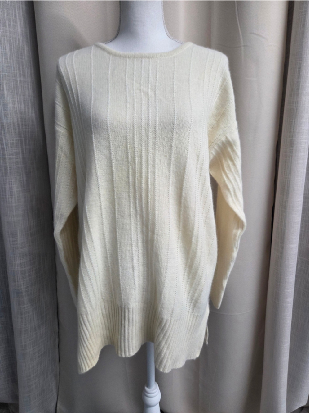 Vintage Jessica Tierney SK Women's Sweater Quiet Luxury Soft Girl Aesthetic Sz L